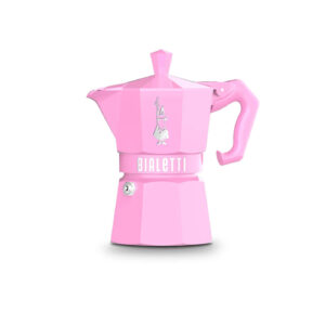Bialetti – Moka Exclusive 6 Tazze Rosa